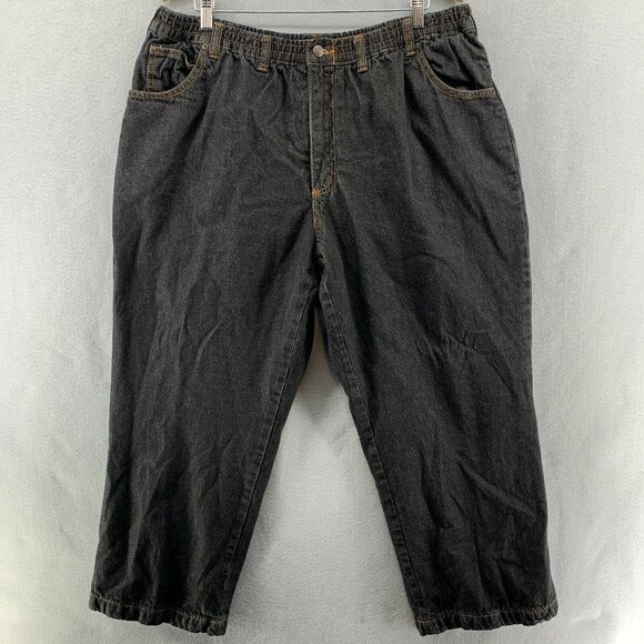 Ice House Flannel Lined Jeans Mens 44 Short Denim Comfort Stretch Fishing Winter - Picture 1 of 12